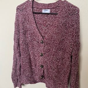 Old Navy button up sweater